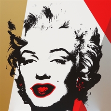 Andy Warhol (after): Golden Marilyn 1